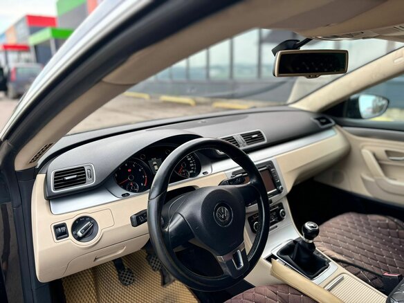2011 Volkswagen Passat CC I, чёрный, 1250000 рублей - вид 9