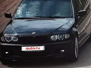 2004 BMW 3 серии 320d IV (E46) Рестайлинг, чёрный, 600000 рублей, вид 2