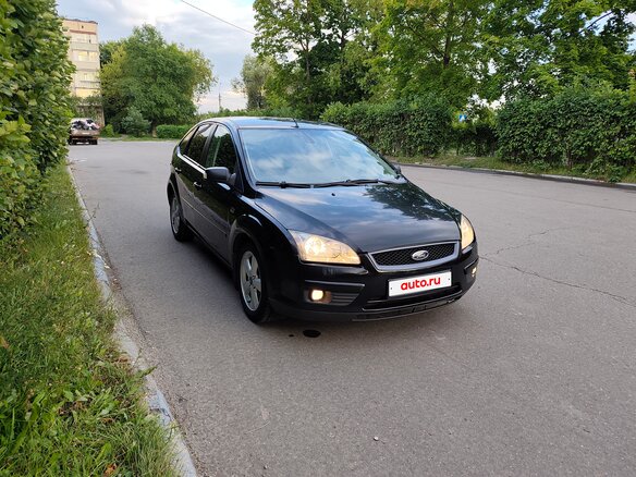 2007 Ford Focus II, чёрный - вид 7