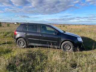 2007 Volkswagen Golf V, чёрный, 420000 рублей, вид 2