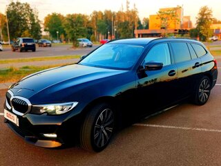 2019 BMW 3 серии 320d VII (G2x), чёрный, 2289184 рублей, вид 2