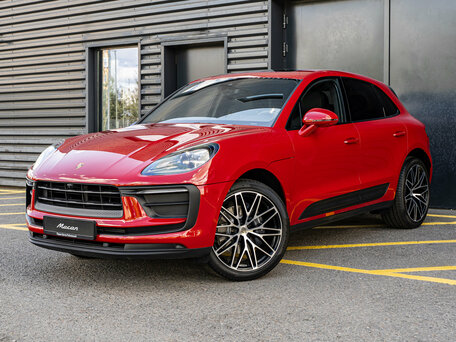 2025 Porsche Macan I Рестайлинг 2, красный, 12300000 рублей, вид 2