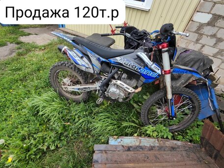 2024 Motoland XT250, синий, 100000 рублей, вид 3