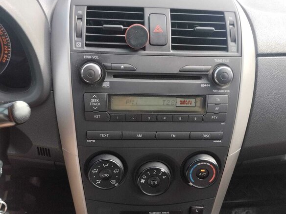 2008 Toyota Corolla AMT X (E140, E150), красный, 695000 рублей - вид 6