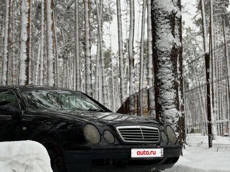 1999 Mercedes-Benz CLK-Класс 200 I (W208), синий, 300000 рублей, вид 3