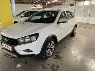 2017 Lada (ВАЗ) Vesta SW Cross I, белый, 1227000 рублей, вид 1