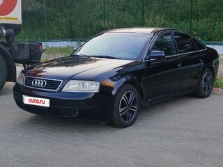 1999 Audi A6 II (C5), чёрный, 500000 рублей, вид 1