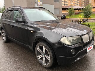 2007 BMW X3 25i I (E83) Рестайлинг, чёрный, 977000 рублей, вид 1