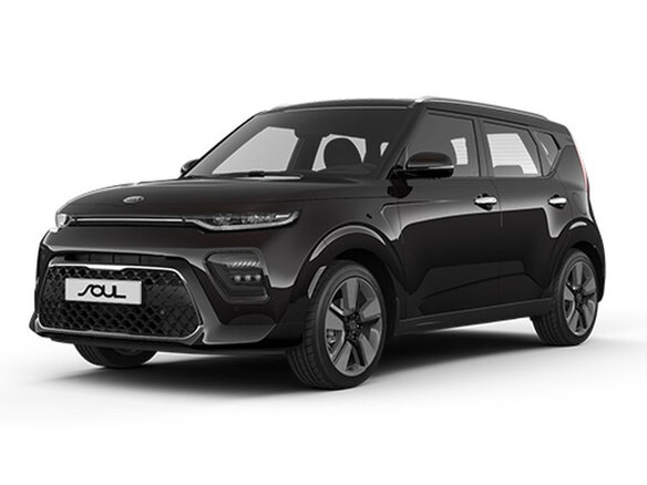 2021 Kia Soul III, чёрный