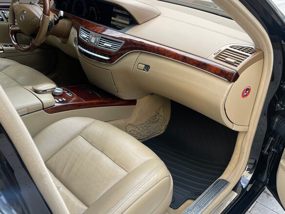 2009 Mercedes-Benz S-Класс 500 Long V (W221) Рестайлинг, чёрный, 1800000 рублей - вид 9