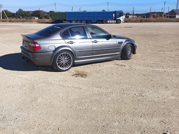 2002 BMW 3 серии 320i IV (E46) Рестайлинг, серебристый, 1000000 рублей - вид 5