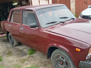 2007 Lada (ВАЗ) 2107, пурпурный, 150000 рублей, вид 2
