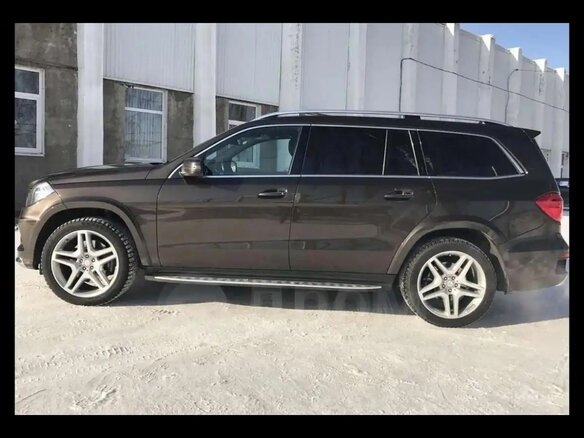 2014 Mercedes-Benz GL-Класс 400 II (X166), коричневый, 3700000 рублей - вид 7
