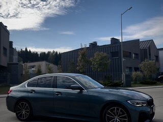 2019 BMW 3 серии 330i VII (G2x), зелёный, 2800000 рублей, вид 5