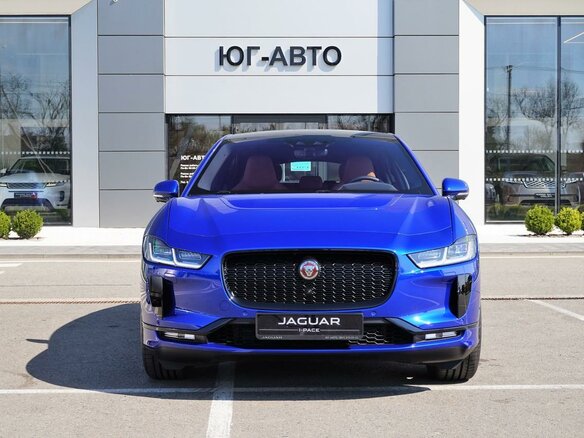 2019 Jaguar I-Pace I, синий - вид 40