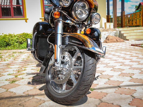 2015 Harley-Davidson CVO, золотистый, 3250000 рублей - вид 13