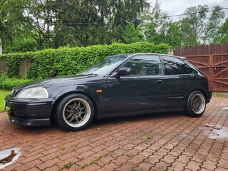 1998 Honda Civic VI, чёрный, 475000 рублей, вид 1