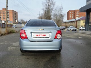 2012 Chevrolet Aveo II, голубой, 600000 рублей, вид 4