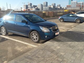 2022 Chevrolet Cobalt II Рестайлинг, синий, 1450000 рублей, вид 3