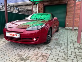 2007 Hyundai Coupe II (GK) Рестайлинг, красный, 890000 рублей, вид 5