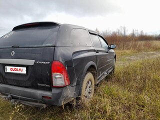 2008 SsangYong Actyon Sports I, чёрный, 500000 рублей, вид 3