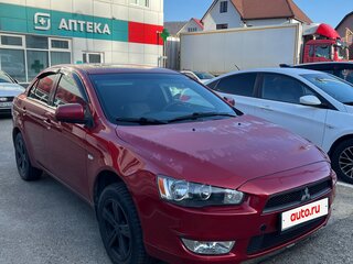 2008 Mitsubishi Lancer X, красный, 600000 рублей, вид 1