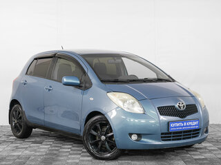 2007 Toyota Yaris II, голубой, 669000 рублей, вид 1