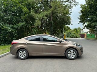 2014 Hyundai Elantra V (MD) Рестайлинг, жёлтый, 1100000 рублей, вид 4
