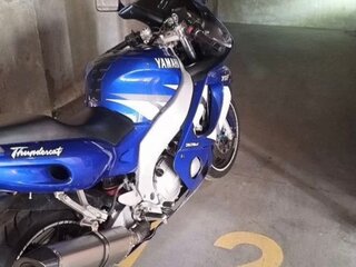 2002 Yamaha YZF600R Thundercat, синий, 395000 рублей, вид 3