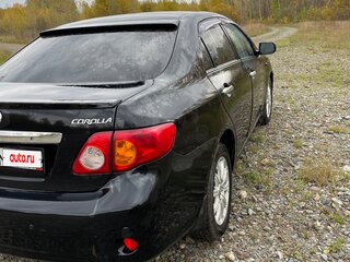 2007 Toyota Corolla X (E140, E150), чёрный, 950000 рублей, вид 5
