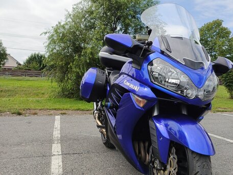2010 Kawasaki GTR 1400 (Concours 14), синий, 730000 рублей, вид 4