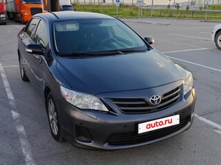 2010 Toyota Corolla X (E140, E150) Рестайлинг, серый, 1019000 рублей, вид 3