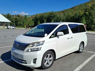 2009 Toyota Vellfire I, белый, 2450000 рублей, вид 1