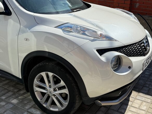 2013 Nissan Juke I, белый - вид 6