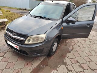 2015 Lada (ВАЗ) Granta I, серебристый, 350000 рублей, вид 1