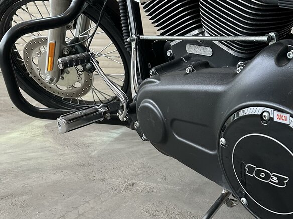 2015 Harley-Davidson Dyna Wide Glide, чёрный, 1000000 рублей - вид 5