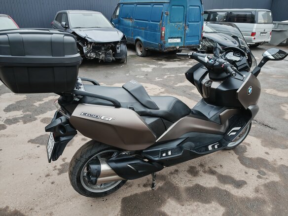 2017 BMW C 650 GT, коричневый, 750000 рублей - вид 5