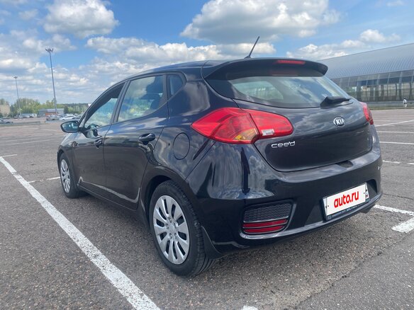 2016 Kia Ceed II Рестайлинг, чёрный, 1200000 рублей - вид 6