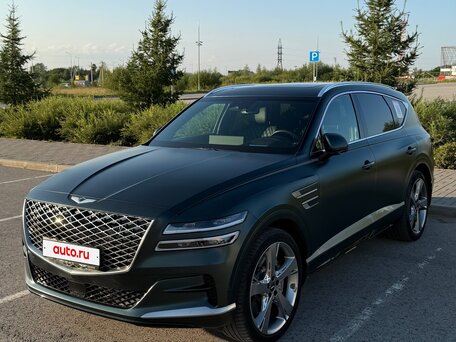 2021 Genesis GV80 I, зелёный, 6500000 рублей, вид 1