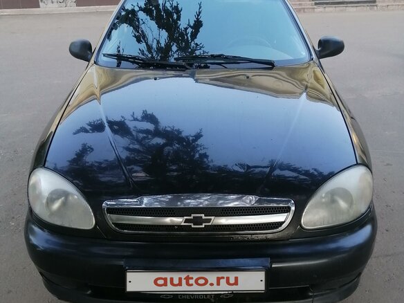 2007 Chevrolet Lanos I, чёрный - вид 1