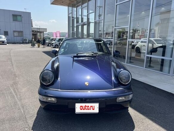 1992 Porsche 911 Carrera III (964), синий