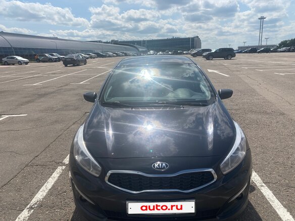 2016 Kia Ceed II Рестайлинг, чёрный, 1200000 рублей - вид 1