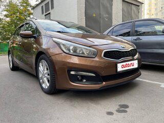 2017 Kia Ceed II Рестайлинг, коричневый, 1450000 рублей, вид 2