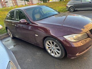 2007 BMW 3 серии 325xi V (E90/E91/E92/E93), красный, 880000 рублей, вид 3