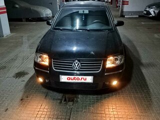 2001 Volkswagen Passat B5 Рестайлинг, чёрный, 500000 рублей, вид 1