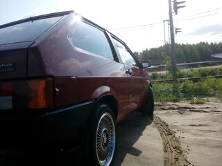 1988 Lada (ВАЗ) 2108, пурпурный, 450000 рублей, вид 3