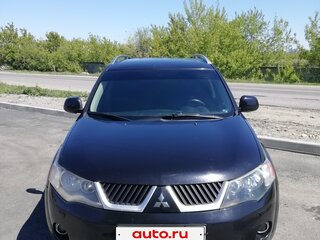 2008 Mitsubishi Outlander II, чёрный, 1500000 рублей, вид 1