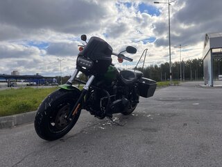 2016 Harley-Davidson Fat Bob, зелёный, 950000 рублей, вид 2