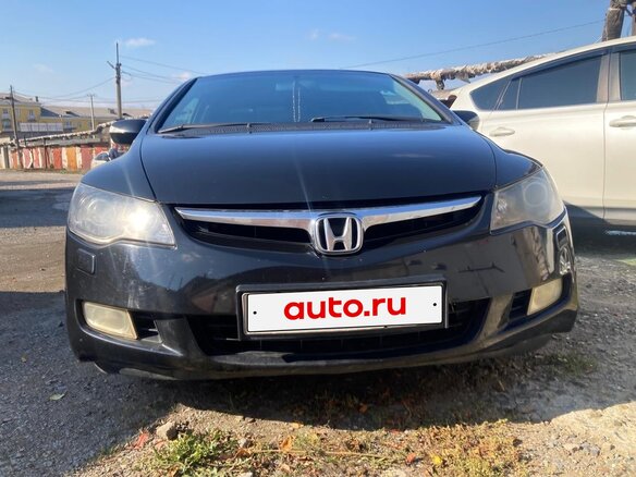 2008 Honda Civic VIII, чёрный, 850000 рублей - вид 1