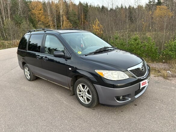 2004 Mazda MPV II (LW) Рестайлинг, чёрный, 120000 рублей - вид 7